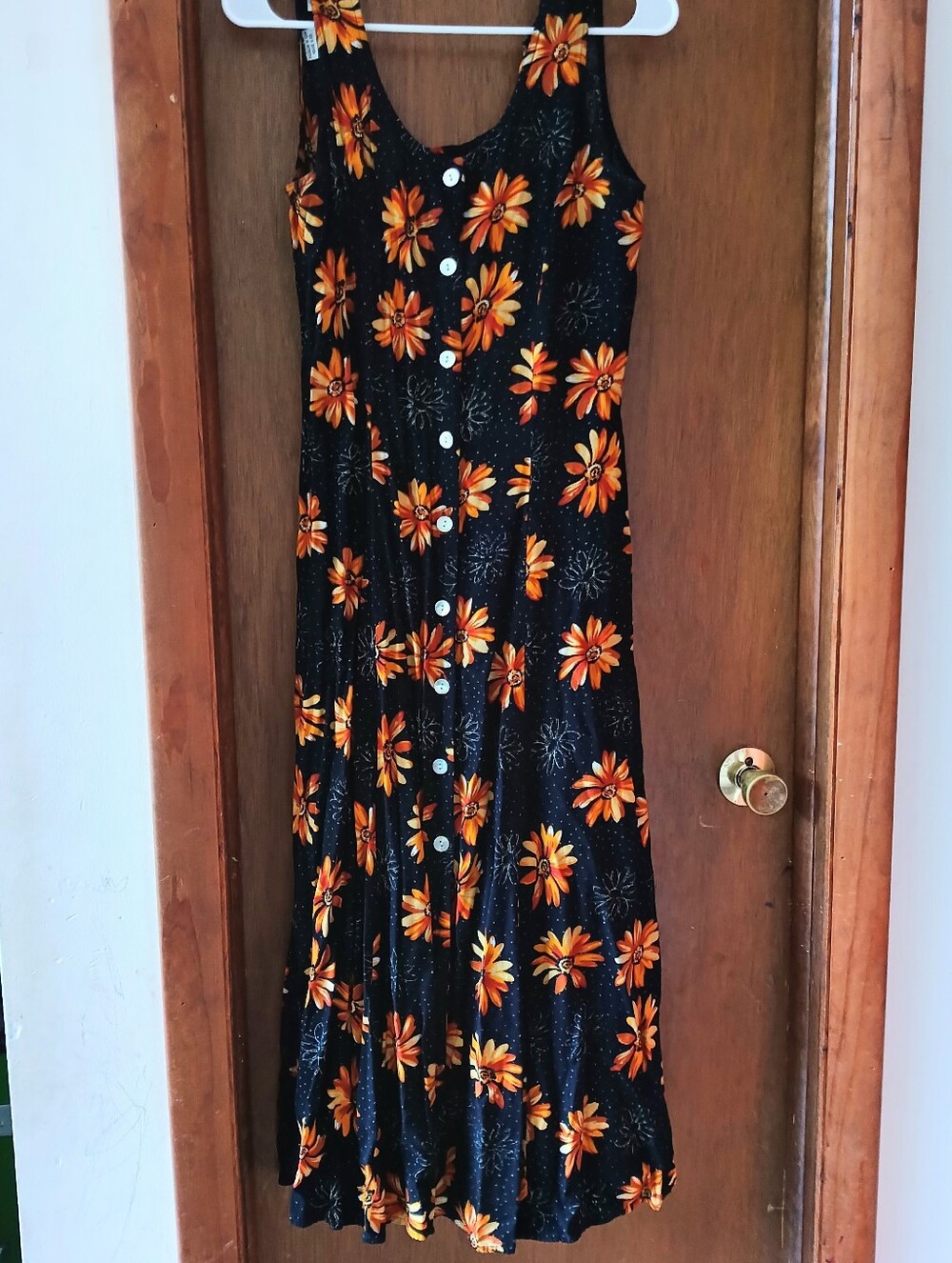 Betsy Lauren P Petite 12 M Sunflower Vintage Sundress 90's Y2K Fall
